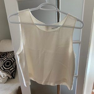 club monaco silk top
